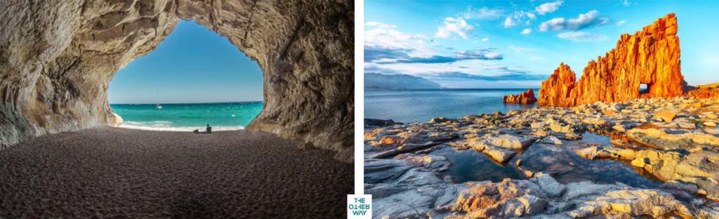 Magnificent landscapes of the east coast of Sardinia